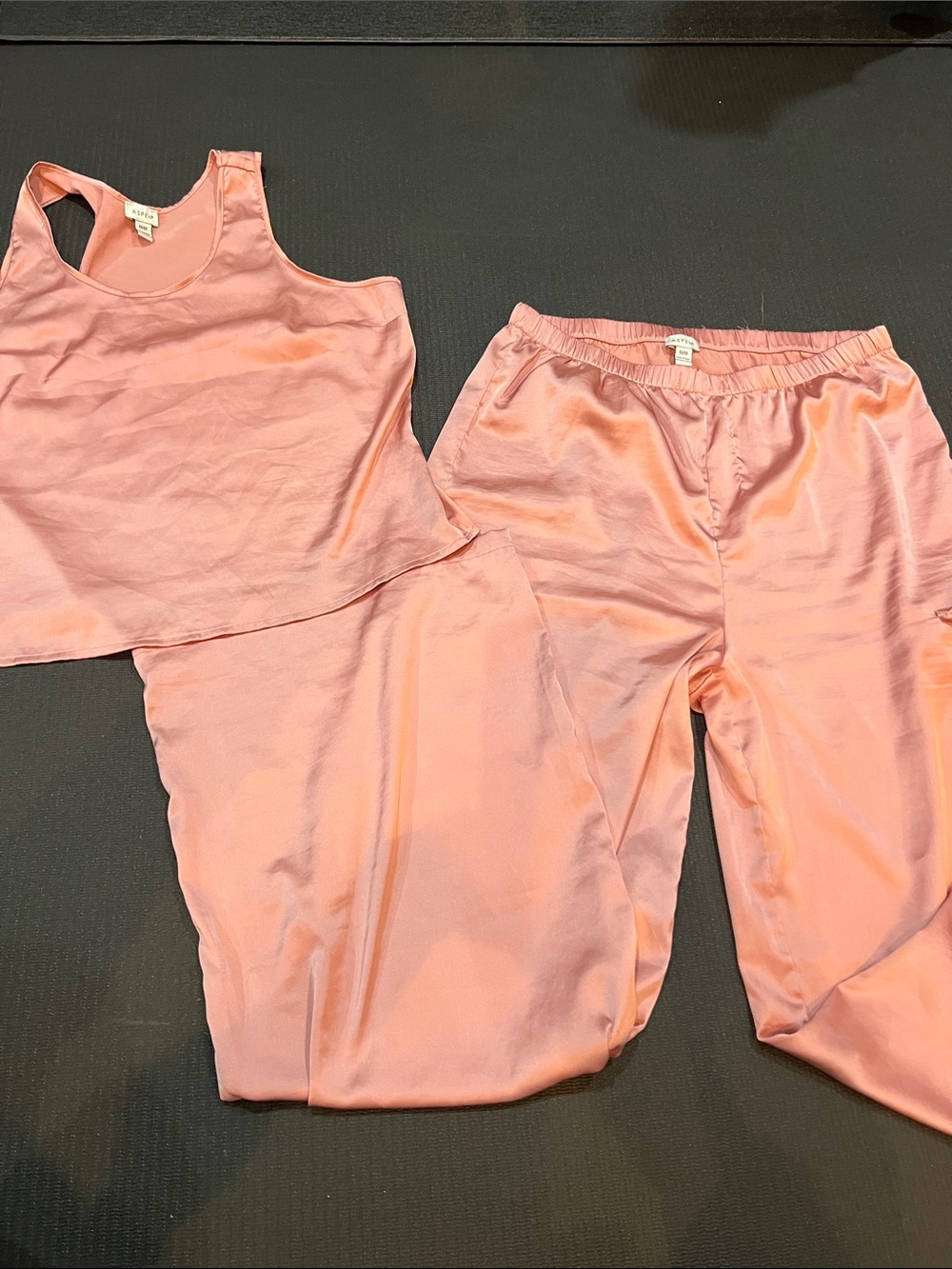 Soft Pink Satin Pajama Set - Women Intimates & Sleepwear